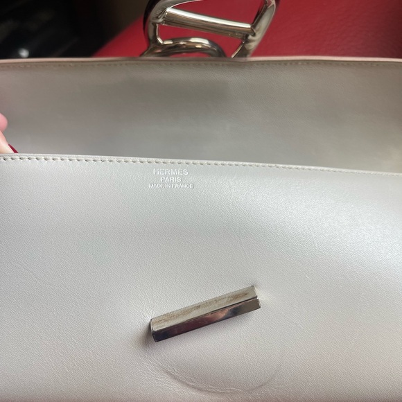 Authentic HERMES Leather Clutch - Picture 10 of 10